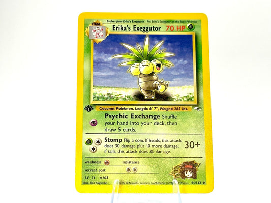 1st Edition - Erika’s Exeggutor - Gym Heroes [44/132] - 2000 WOTC - Su