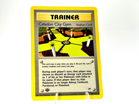 1st Edition - Celadon City Gym - Gym Heroes [107/132] - 2000 WOTC - Ki