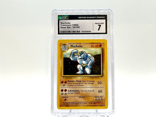Graded - Machoke - Base Set [34/102] - 1999 WOTC