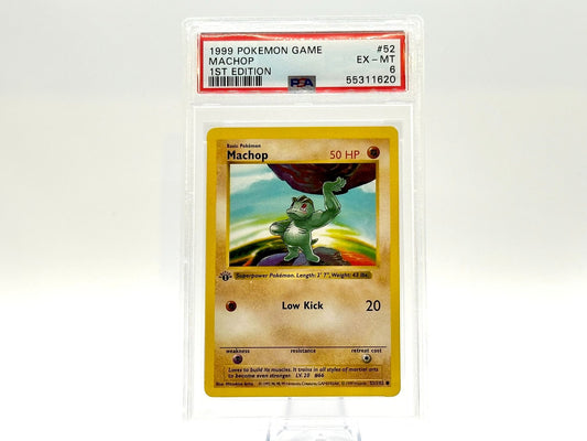 Graded - 1st Edition - Machop - Base Set [52/102] - 1999 WOTC - Arita