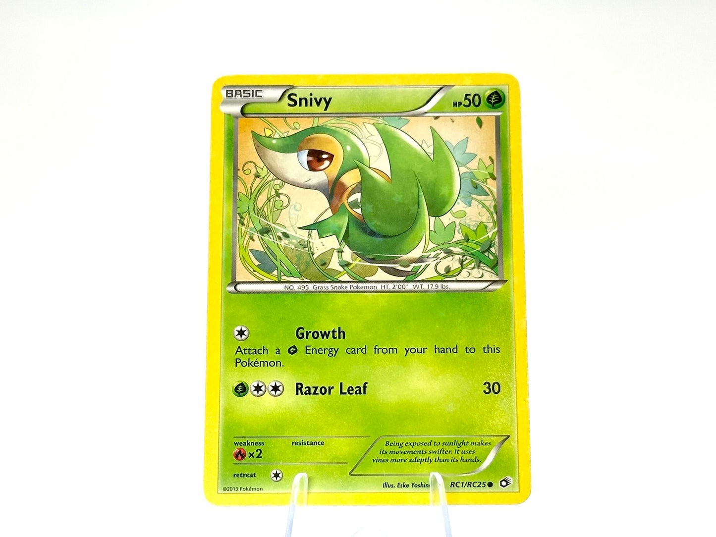 Snivy - HOLO Legendary Treasures [RC1/RC25] - 2013 MidEra - Yoshinobu