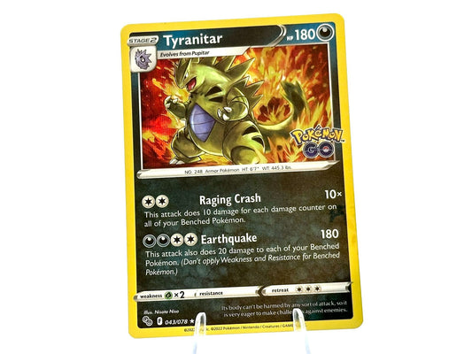 Tyranitar - Pokémon GO [043/078] - 2022 Modern - Niso