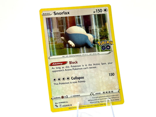Snorlax - Pokémon GO [055/078] - 2022 Modern - N-DESIGN