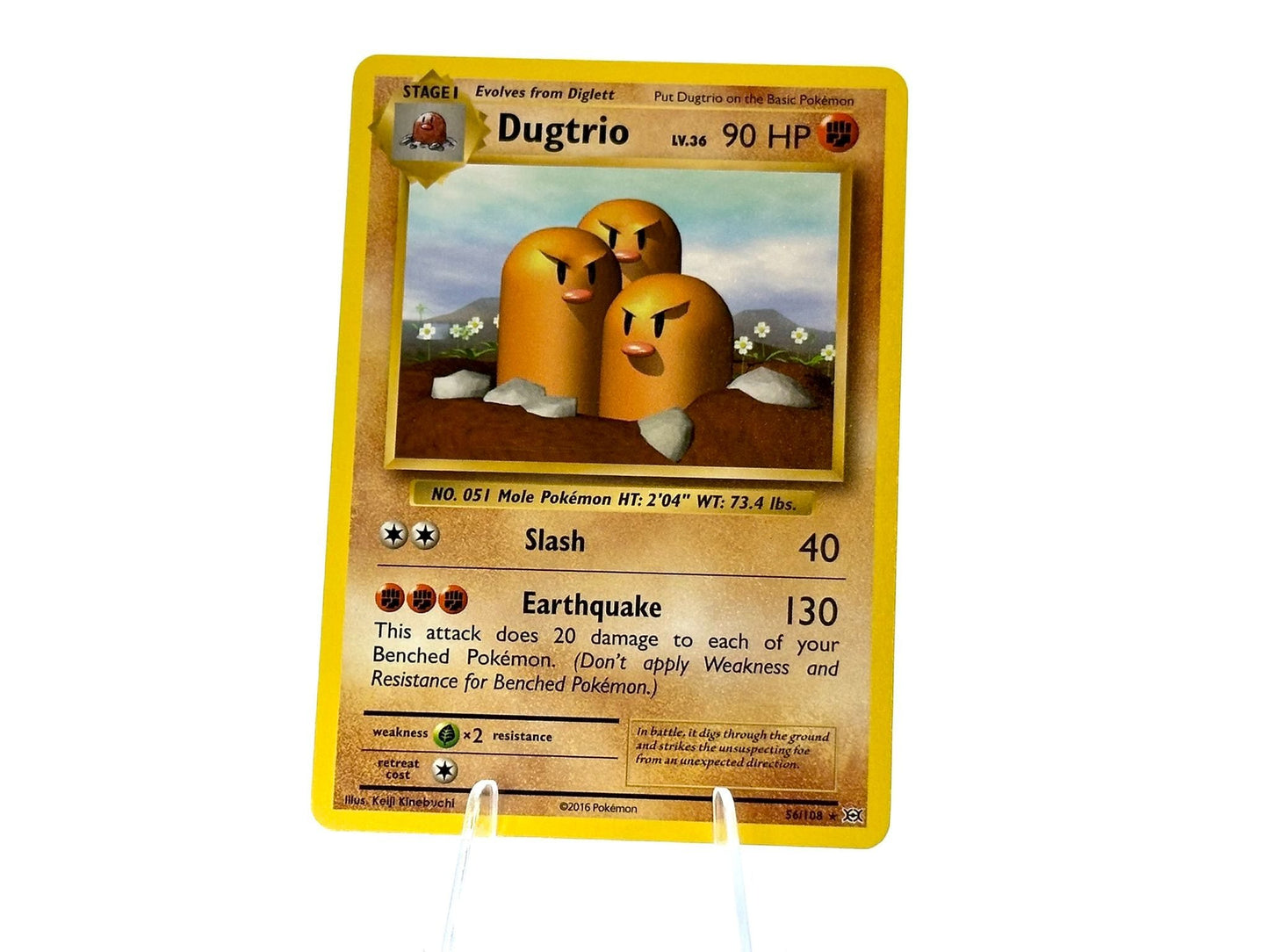 Dugtrio - Evolutions [56/108] - 2016 Modern - Main Set - Kinebuchi
