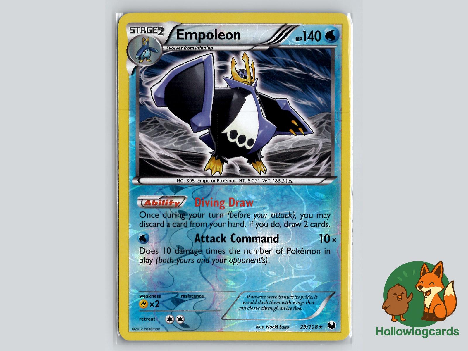 Empoleon (29/108) - Dark Explorers Pokémon Card