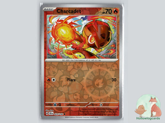 Charcadet (29/142) - Stellar Crown Pokémon Card