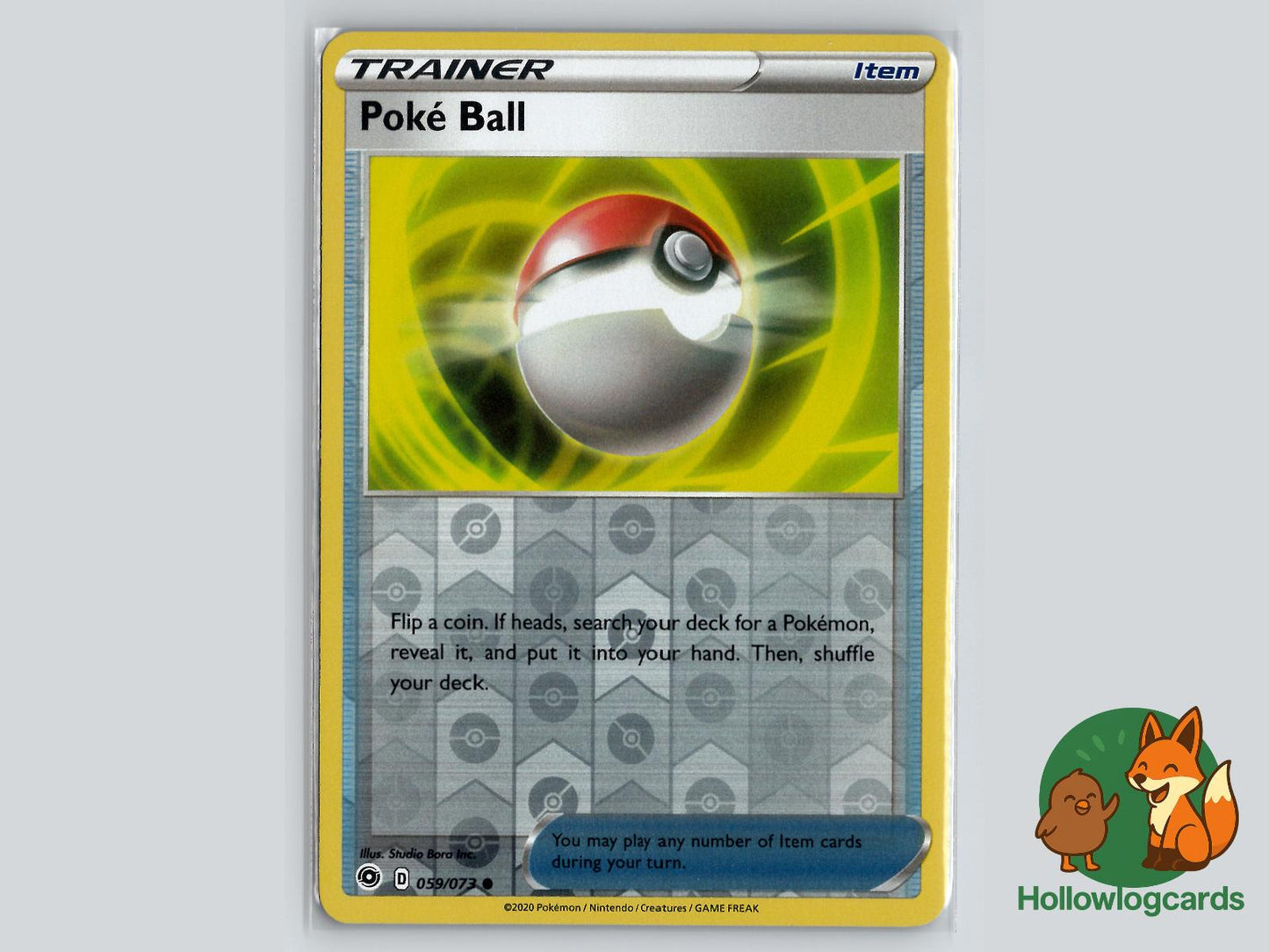 Poke Ball (059/073) - Champion's Path Pokémon Card