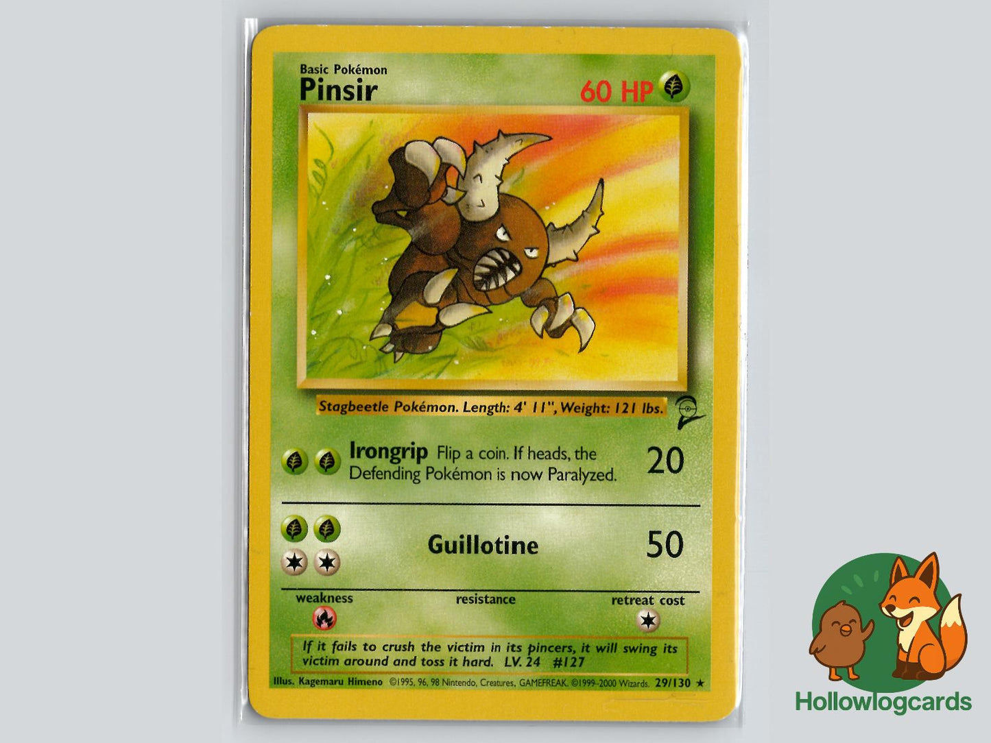 Pinsir (29/130) - Base Set 2 Pokémon Card