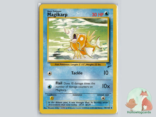 Magikarp (50/130) - Base Set 2 Pokémon Card