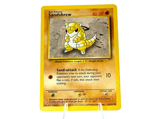 Sandshrew - Base Set [62/102] - 1999 WOTC - Sugimori