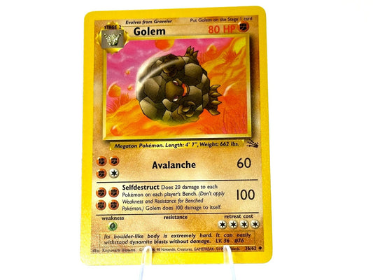 Golem - Fossil [36/62] - 1999 WOTC - Himeno