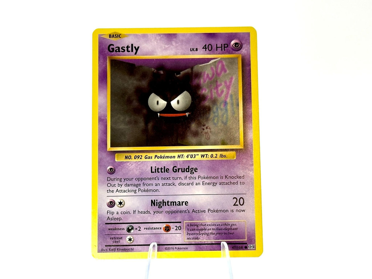 Gastly - Evolutions [47/108] - 2016 Modern - Kinebuchi