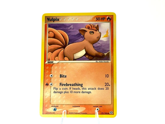 Vulpix - EX Emerald [72/106] - 2005 MidEra - Harada