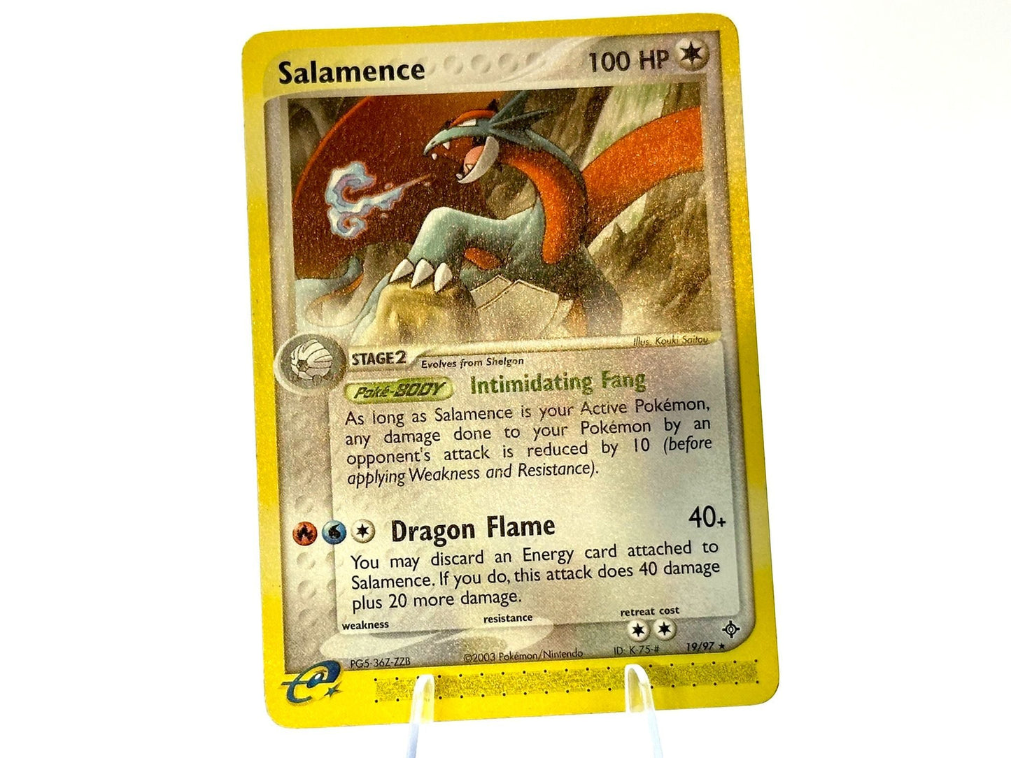 Salamence - EX Dragon [19/97] - 2003 MidEra - e-Reader - Saitou