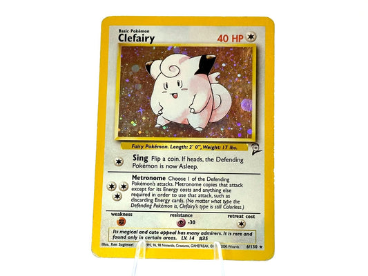 Clefairy - HOLO Base Set 2 [6/130] - 2000 WOTC - Set - Sugimori