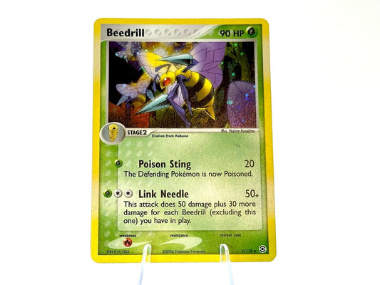 Beedrill - HOLO EX FireRed & LeafGreen [1/112] - 2004 MidEra - Set - Kusajima