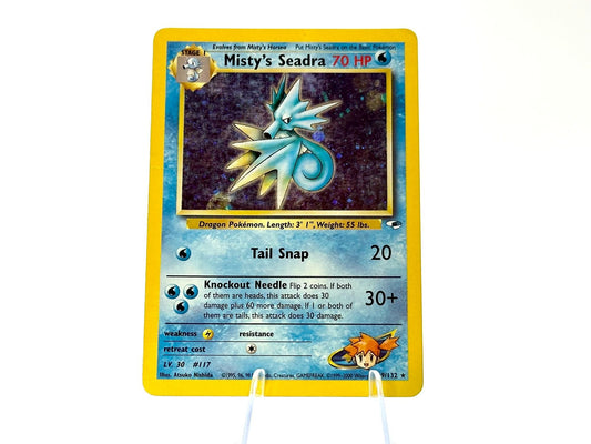 Misty’s Seadra - HOLO Gym Heroes [9/132] - 2000 WOTC - Set - Nishida