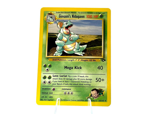 Giovanni’s Nidoqueen - Gym Challenge [23/132] - 2000 WOTC - Set - Sugimori