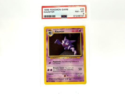 Graded - Haunter - Base Set [29/102] - PSA 8