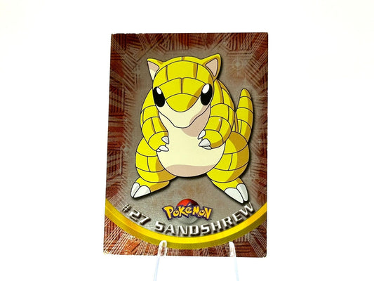 Sandshrew - CHROME HOLO [27] - Topps - 1999 - Vintage