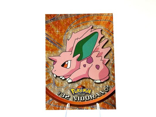 Nidoran - GLASS HOLO DIAMOND GLASS [32] - Topps - 1999 - Vintage
