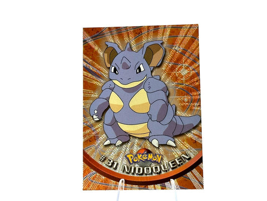 Nidoqueen - CHROME HOLO [31] - Topps - 1999 - Vintage