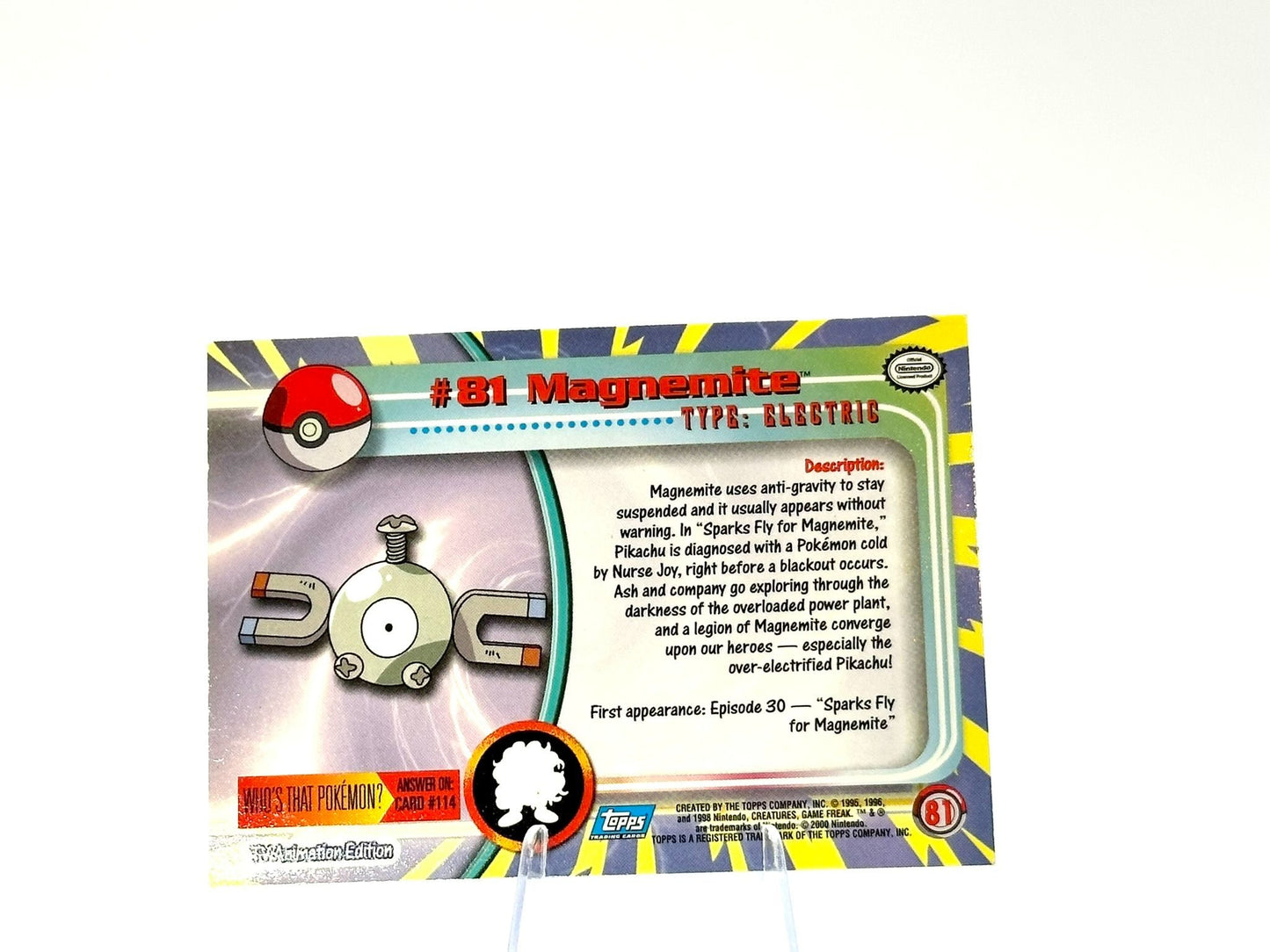 Magnemite - [81] - Topps - 1999 - Vintage