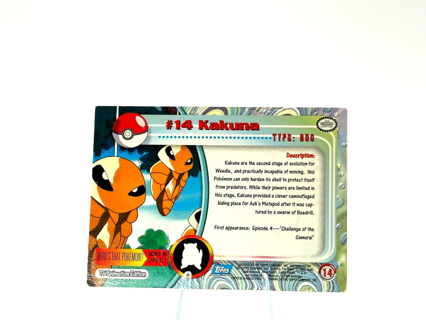 Kakuna - [14] - Topps - 1999 - Vintage