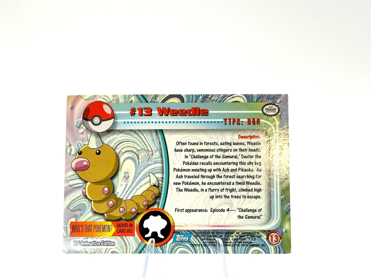 Weedle - [13] - Topps - 1999 - Vintage
