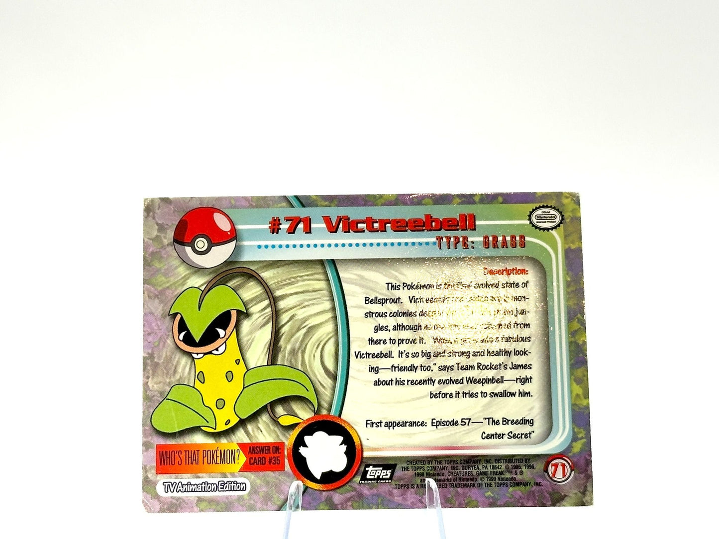 Victreebell - [71] - Topps - 1999 - Vintage
