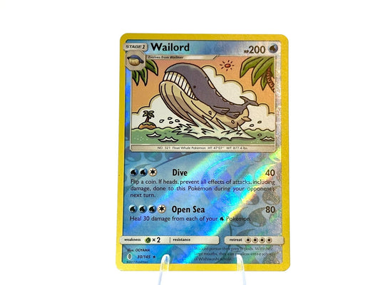 Wailord - Holo Guardians Rising [30/145] - 2017 Modern - OOYAMA