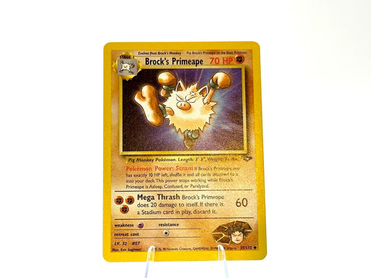 Brock’s Primeape - Gym Challenge / Heroes [35/132] - 2000 WOTC - Sugimori