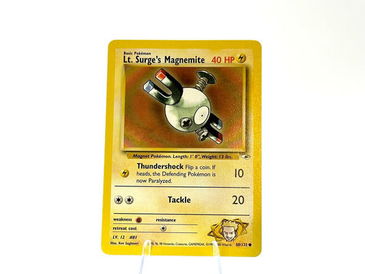Lt. Surge’s Magnemite - Gym Challenge / Heroes [80/132] - 2000 WOTC - Sugimori