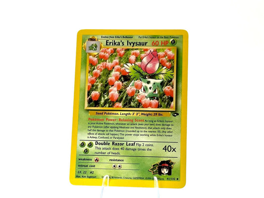Erika's Ivysaur - Gym Challenge / Heroes [41/132] - 2000 WOTC - Ken Sugimori