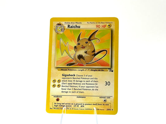 Raichu - Fossil [29/62] - 1999 WOTC - Arita