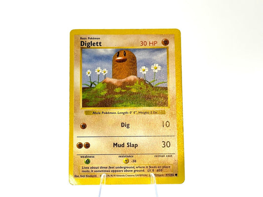 Diglett - Base Set (Shadowless) [47/102] - 1999 WOTC - Set - Kinebuchi