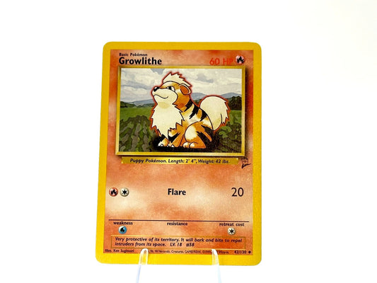 Growlithe - Base Set 2 [42/130] - 2000 WOTC - Sugimori