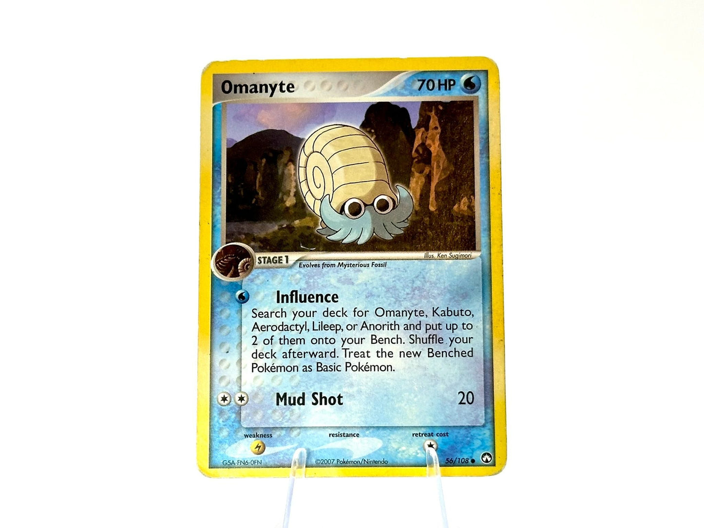 Omanyte - Power Keepers [56/108] - 2008 MidEra - Sugimori
