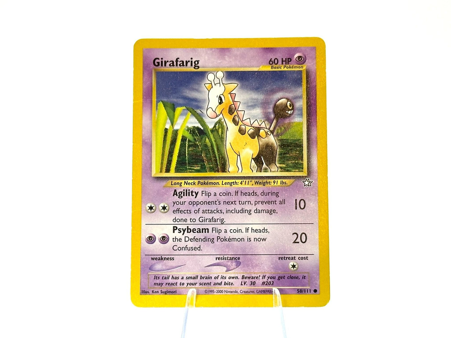 Girafarig - Neo Genesis [58/111] - 2000 WOTC - Sugimori
