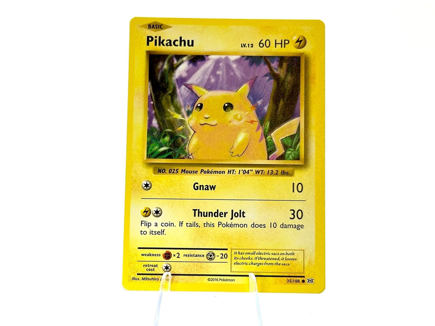 Pikachu - Evolutions 35/108 - 2016 Modern - Standard - Arita