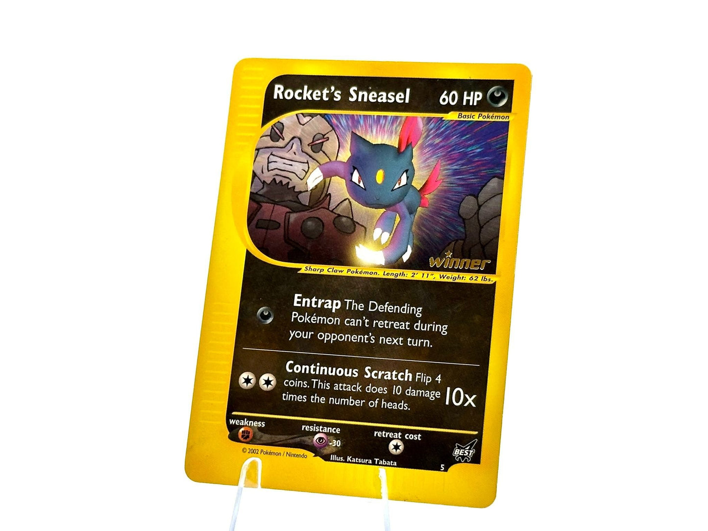 Rocket’s Sneasel - WINNER Best of Game 5/17 - WOTC - Promo - e-Reader