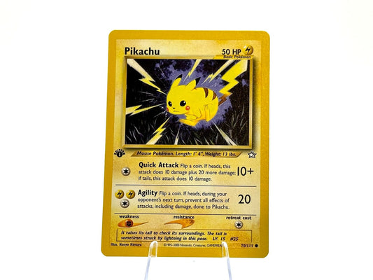 1st Edition - Pikachu - Neo Genesis 70/111 - WOTC - Kimura