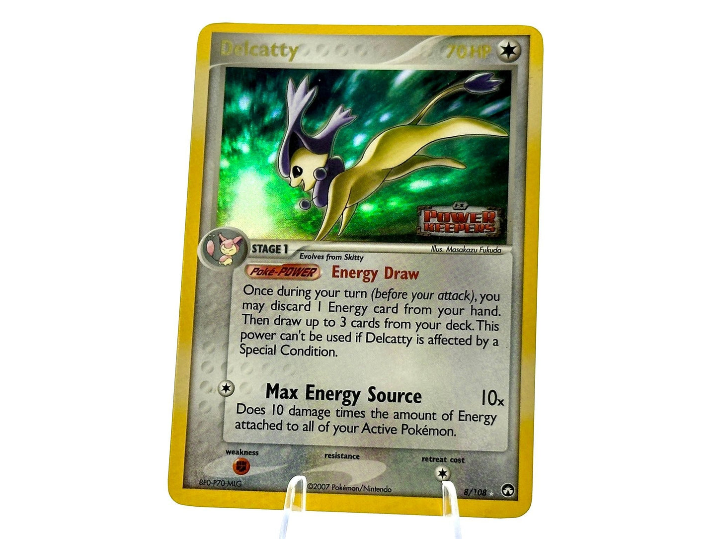 Delcatty - HOLO STAMPED Power Keepers 8/108 - MidEra - Fukuda