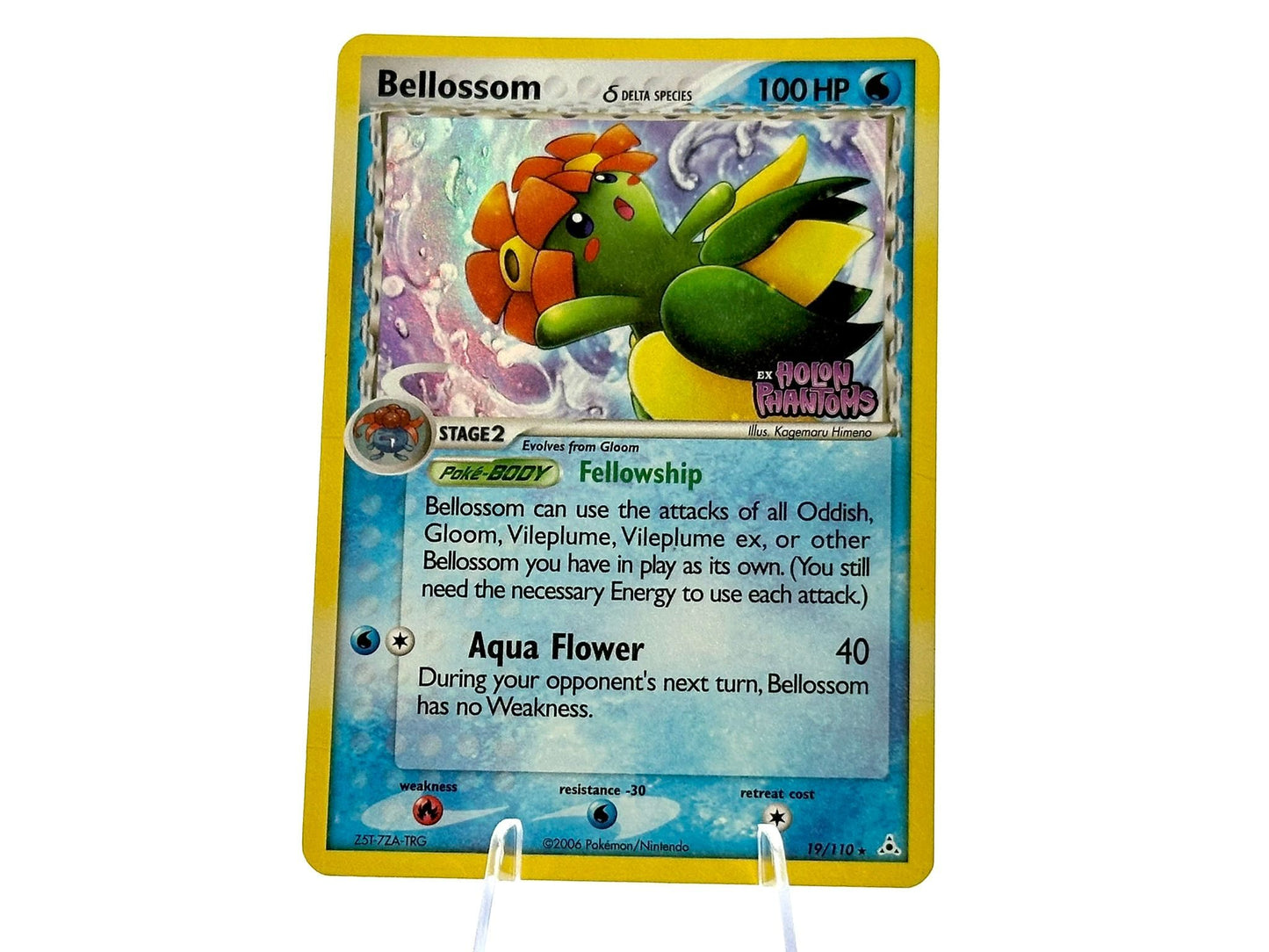 Bellossom - HOLO STAMPED EX Holon Phantoms 19/110 - MidEra - Delta Species - Him