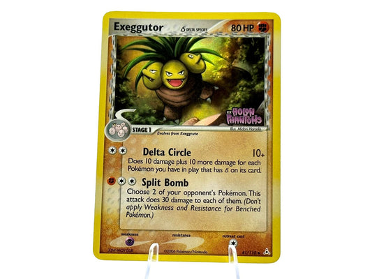 Exeggutor - HOLO STAMPED EX Holon Phantoms 41/110 - MidEra - Delta Species - Har
