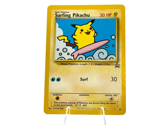 Surfing Pikachu - Promo 28 - WOTC - Aoki