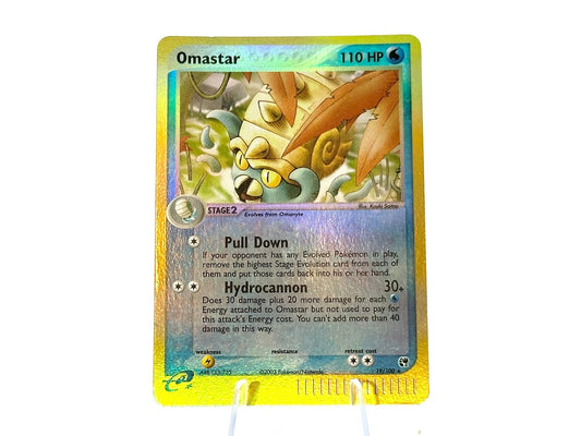 Omastar - HOLO Sandstorm 19/100 - WOTC - e-Reader - Saitou