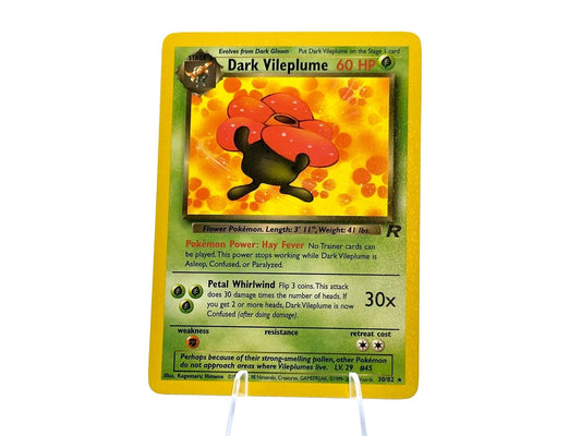 Dark Vileplume - Team Rocket 30/82 - WOTC - Himeno