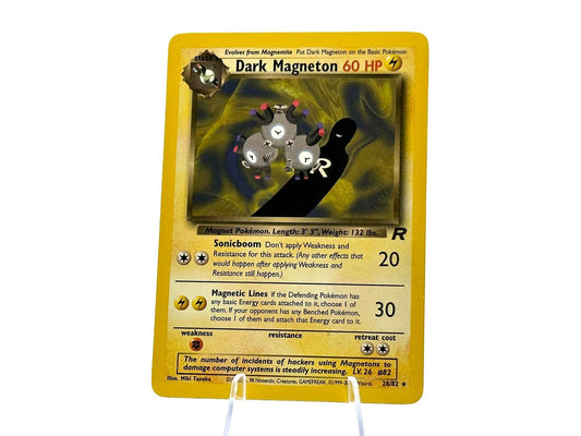 Dark Magneton - Team Rocket 28/82 - WOTC - Tanaka