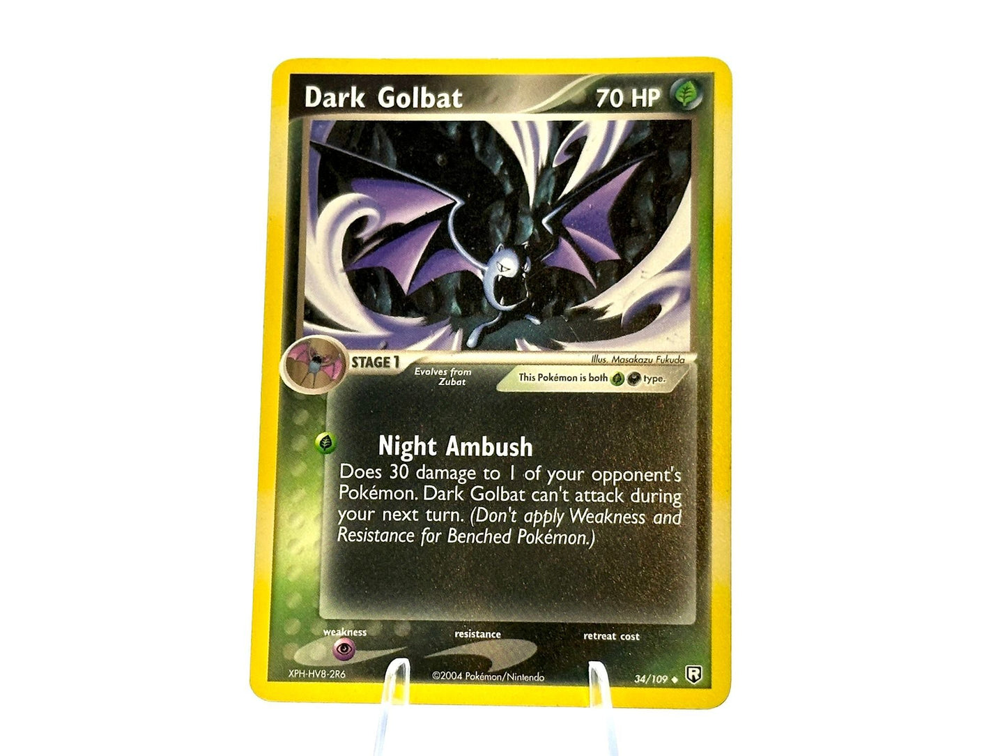 Dark Golbat - Team Rocket Returns 34/109 - MidEra - Fukuda